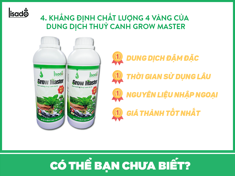 dung dịch thủy canh