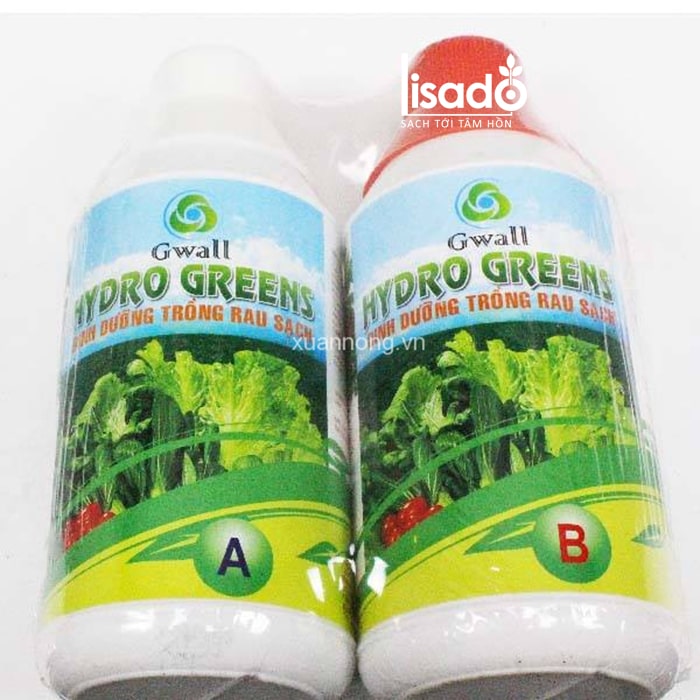 Dung dịch trồng rau muống thủy canh Hydro Greens