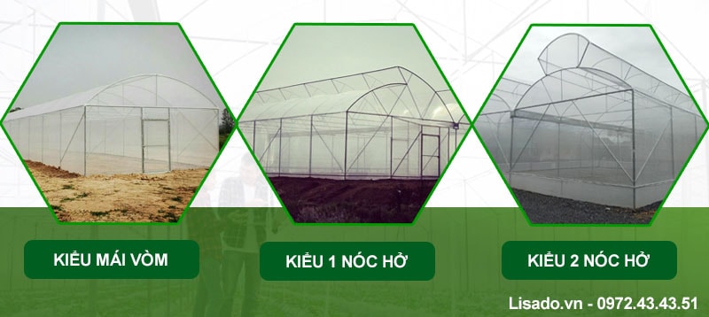 Mẫu nhà màng phổ biến hiện nay
