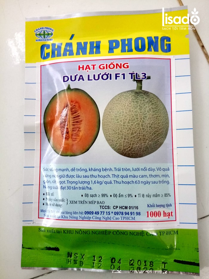 Hạt giống trồng dưa lưới