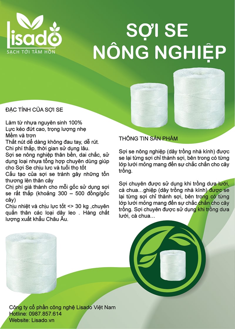 Sợi se nông nghiệp Lisado