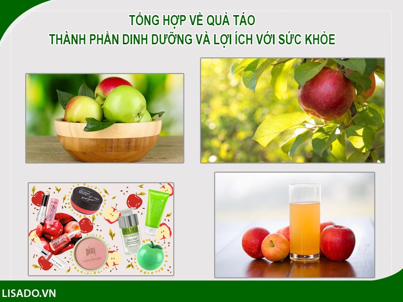 Tổng hợp về quả táo: Thành phần dinh dưỡng và lợi ích với sức khỏe