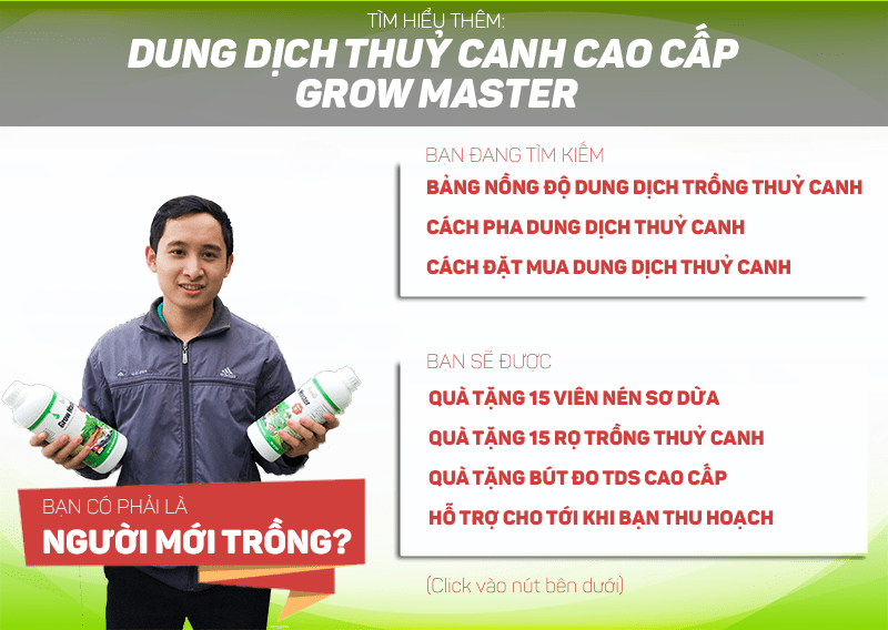 dung dịch thủy canh