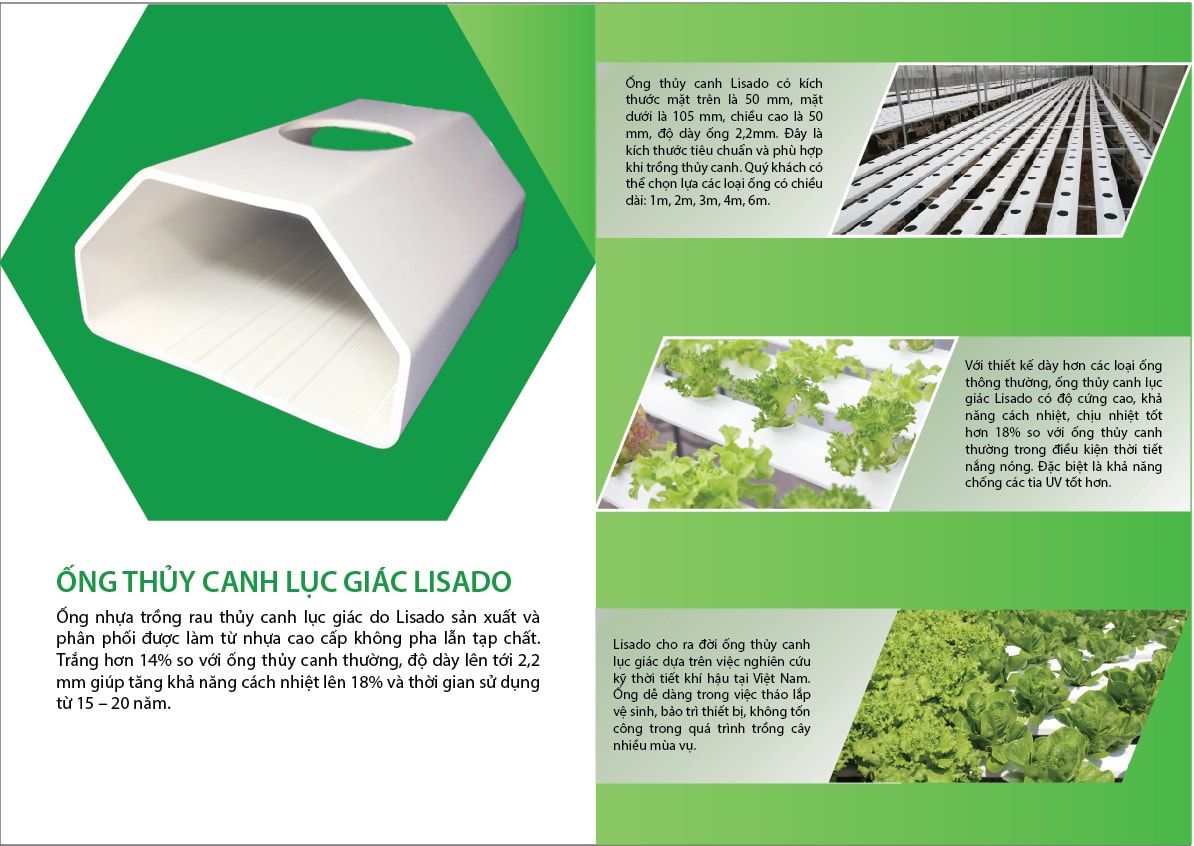 Ống thủy canh cao cấp Hydroponics