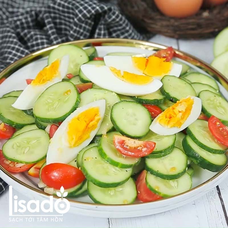 Salad dưa leo giúp bạn giảm cân nhanh chóng