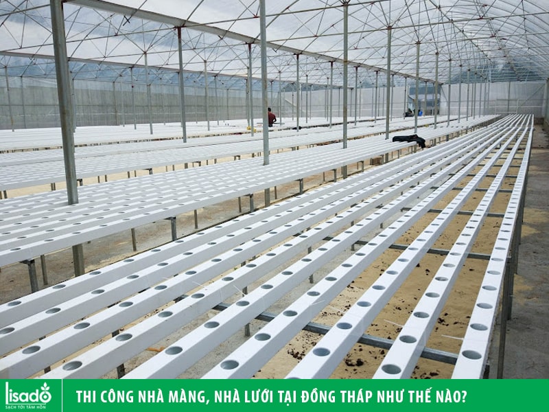 Thi công nhà màng, nhà lưới tại Đồng Tháp như thế nào?