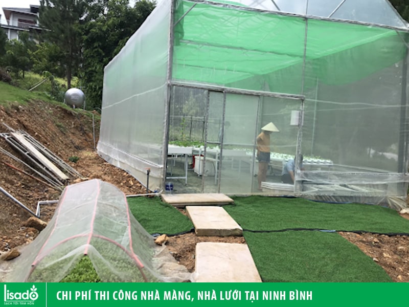 Chi phí thi công nhà màng, nhà lưới tại Ninh Bình