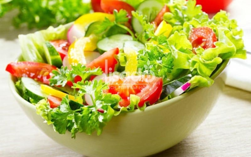 Salad dưa chuột rau củ tươi mát
