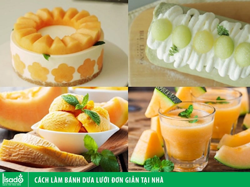 Cách làm bánh dưa lưới đơn giản tại nhà