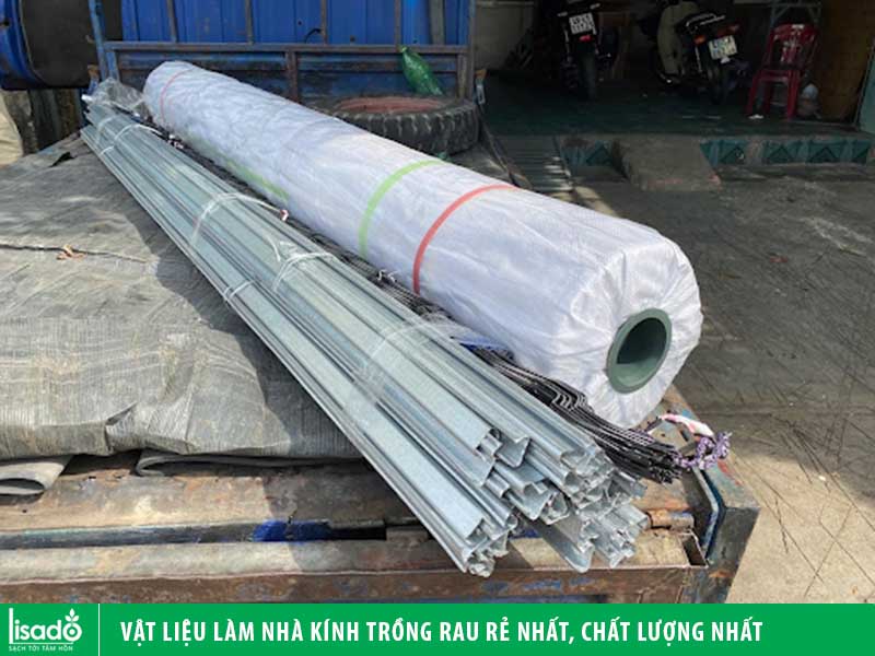 Vật liệu làm nhà kính trồng rau rẻ nhất, chất lượng nhất