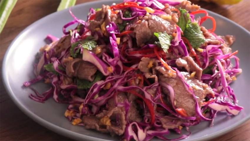 bắp cải tím có ăn sống được không