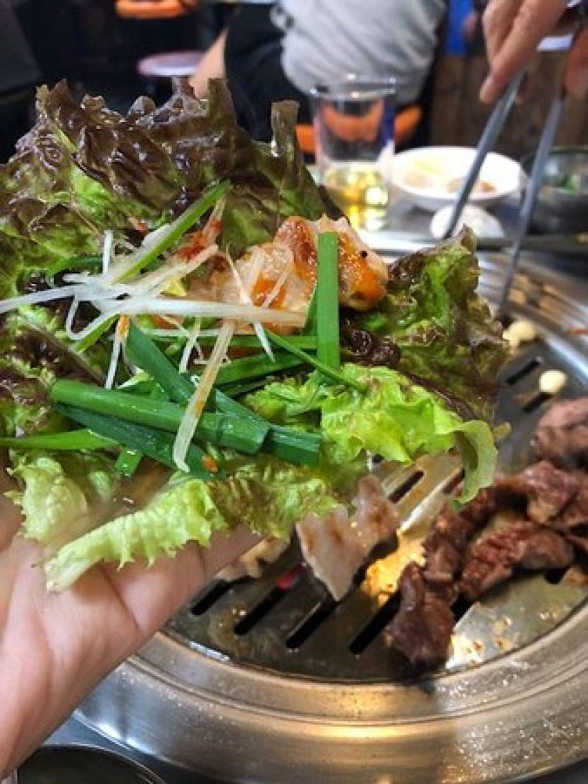 món ngon với rau xà lách
