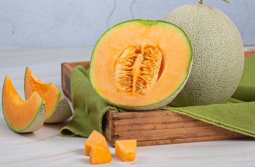 vỏ dưa lưới ăn được không